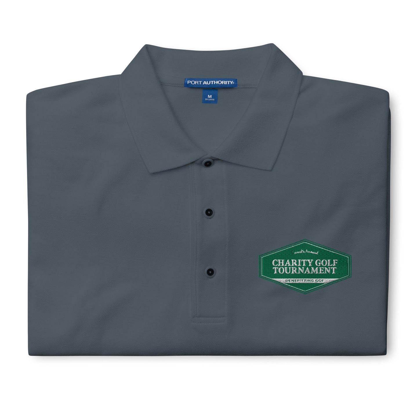 Golf Tournament Men's Premium Polo