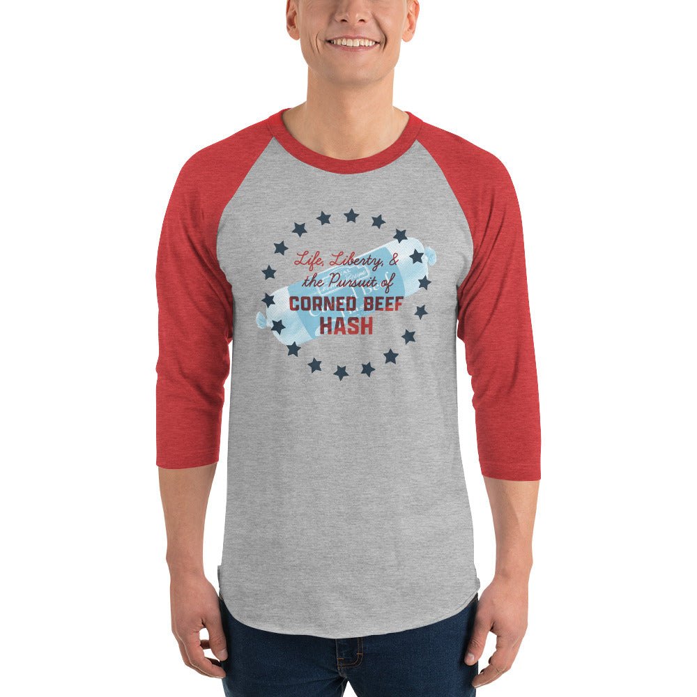 Corned Beef Hash Baseball Tee